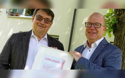 Unternehmen in Ostthüringen: Lebenszentrum aus Thalbürgel als Quartalssieger geehrt